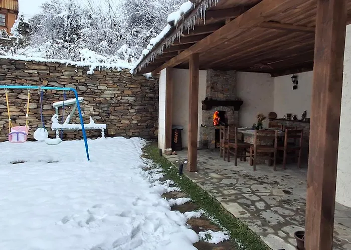 капсъзовата къща Ferienhaus Leshten